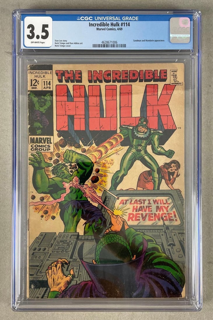 CGC Graded Marvel Comics Tales to Astonish No. 114 (1 of 3)