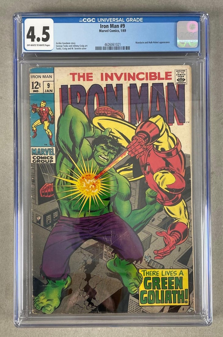 CGC Graded Marvel Comics Iron Man No. 9 (1 of 3)