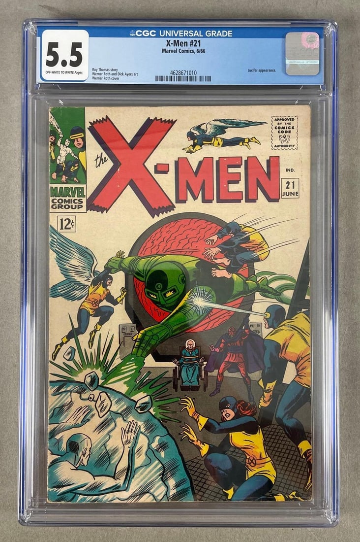 CGC Graded Marvel Comics X-men No. 21 (1 of 3)