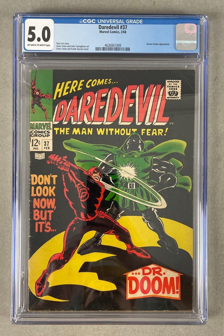 CGC Graded Marvel Comics Daredevil No. 37 (1 of 3)