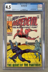 CGC Graded Marvel Comics Daredevil No. 52