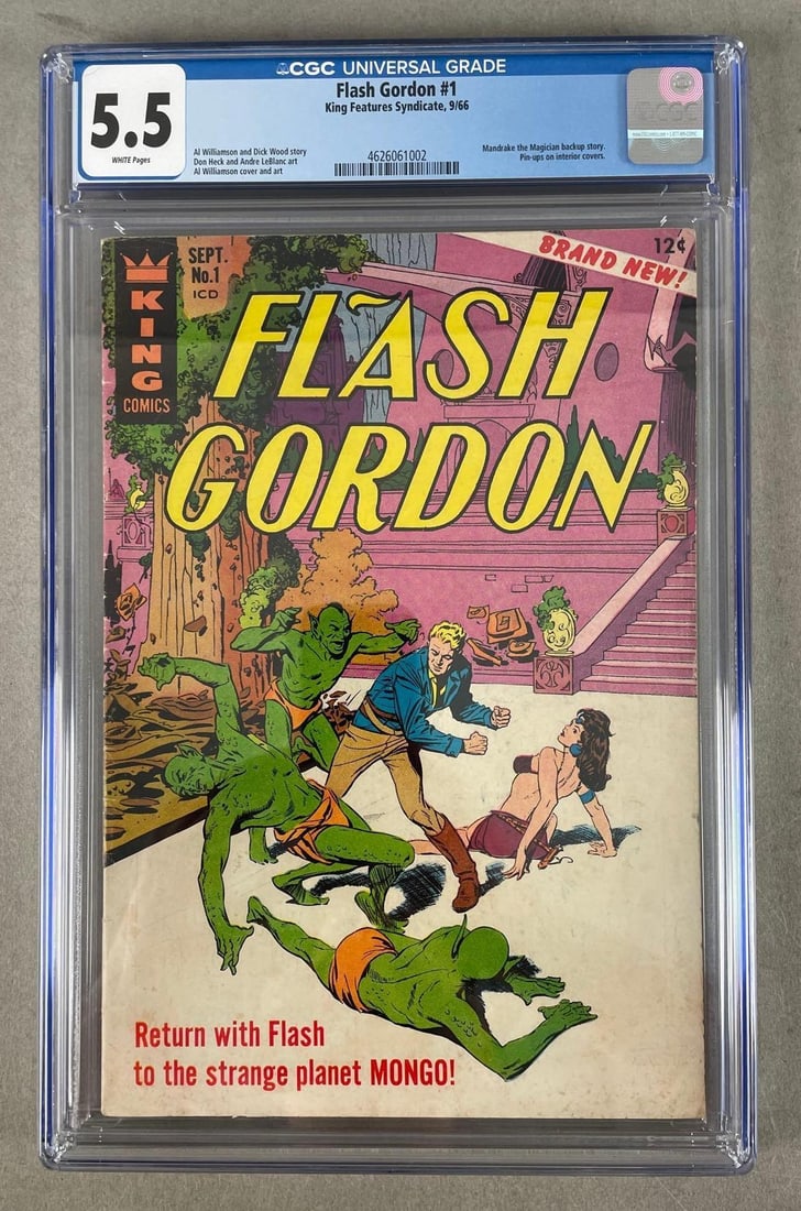 CGC Graded King Comics Flash Gordon No. 1 (1 of 3)