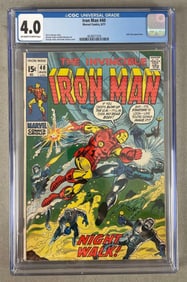 CGC Graded Marvel Comics Iron Man No. 40