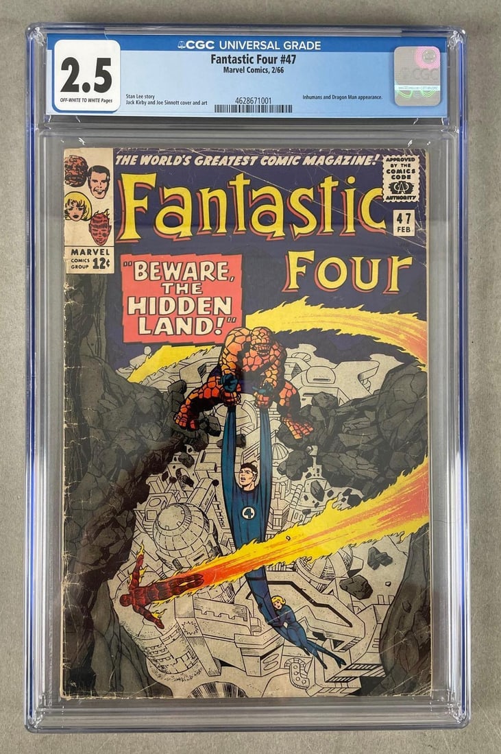 CGC Graded Marvel Comics Fantastic Four No. 47 (1 of 3)