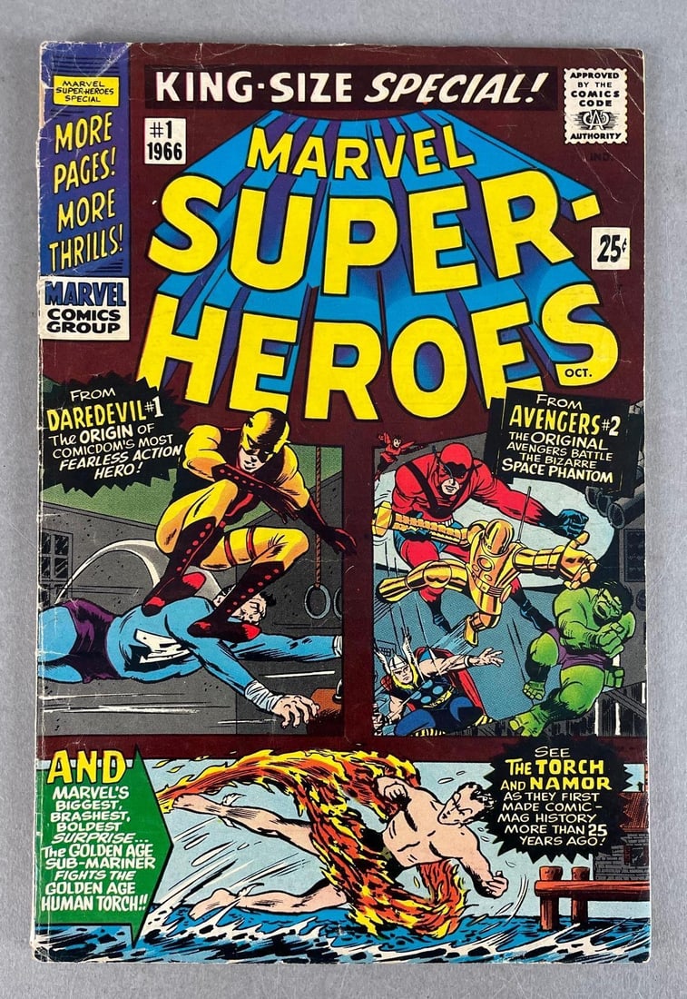 Marvel Comics King Size Marvel Super Heroes No. 1 (1 of 5)