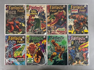 Group of Marvel Fantastic Four Comic Books