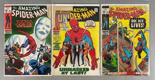 Group of Marvel The Amazing Spider-Man Comic Books