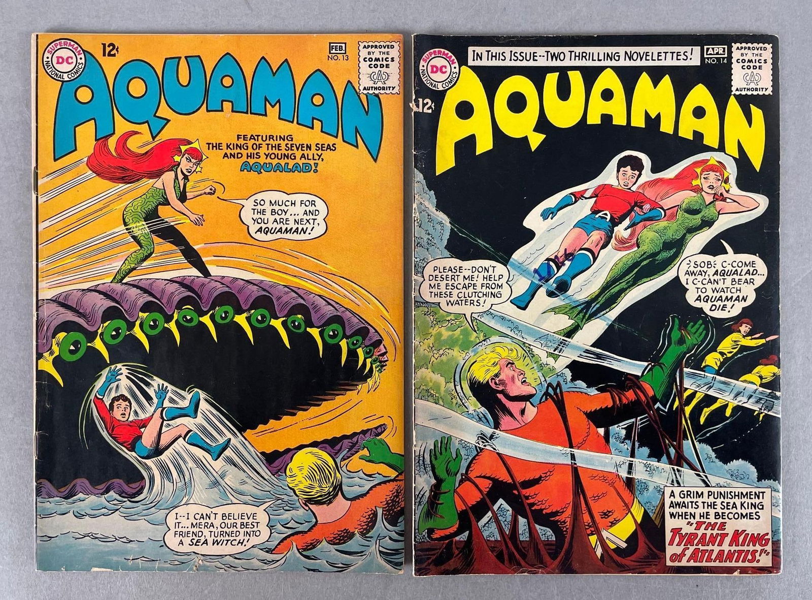 Group of 2 DC Aquaman Comic Books (1 of 4)