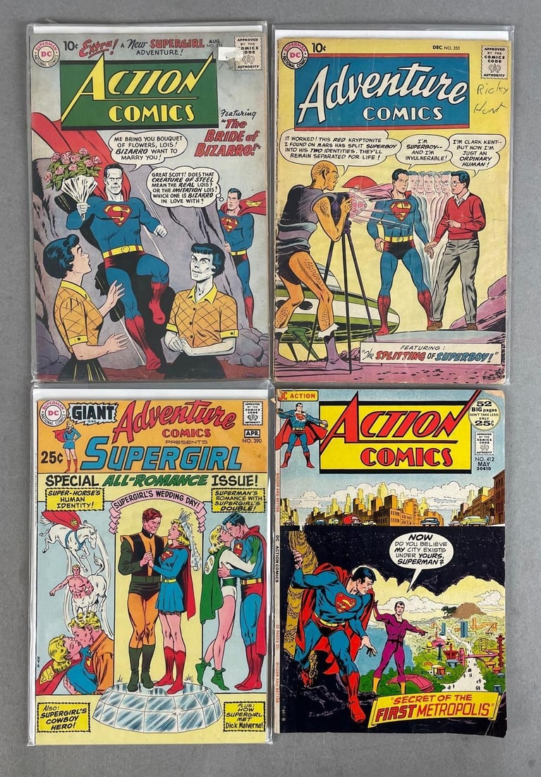 Group of DC Action / Adventure Comic Books (1 of 3)