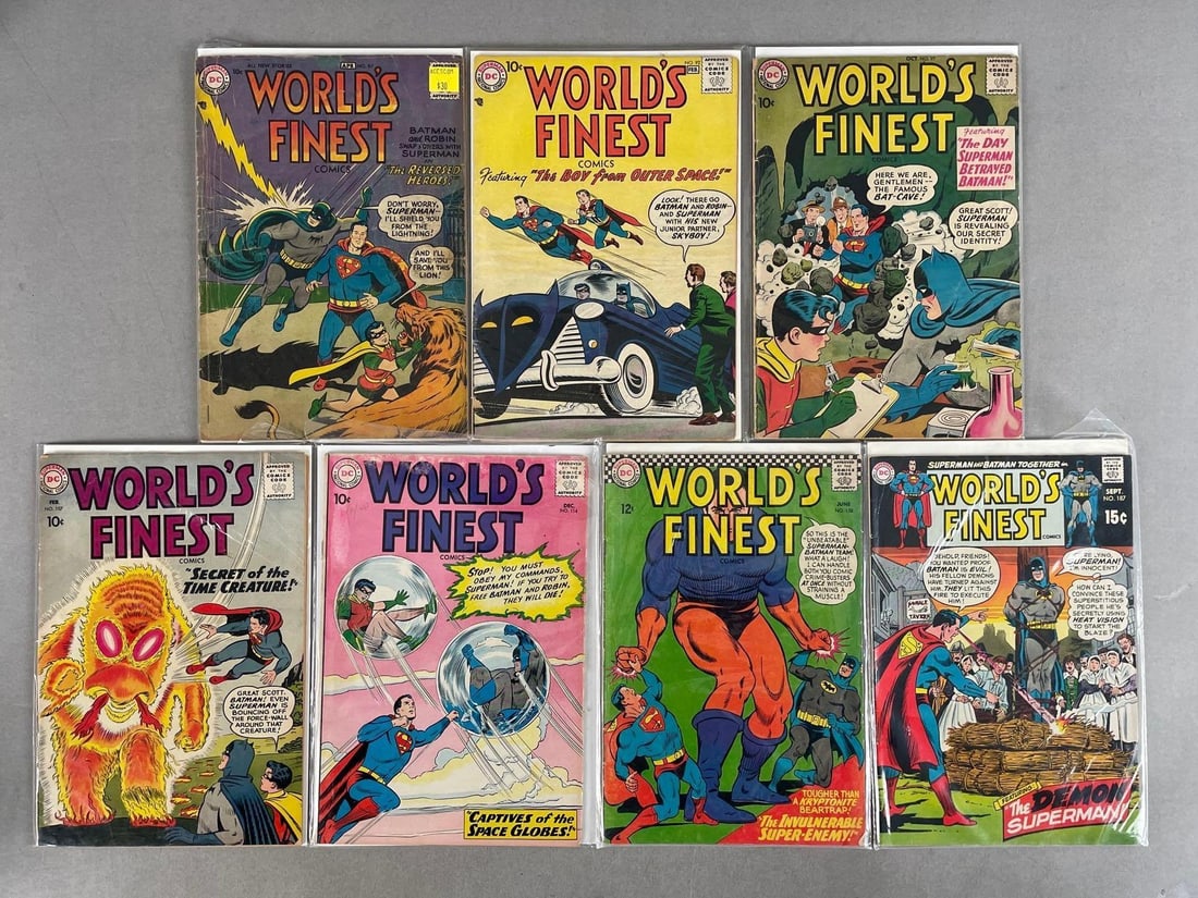 Group of DC World's Finest Comic Books (1 of 4)