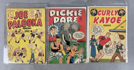 Group of Golden Age Comic Books