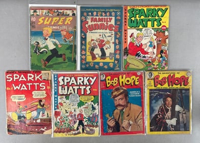 Group of Golden Age Comic Books
