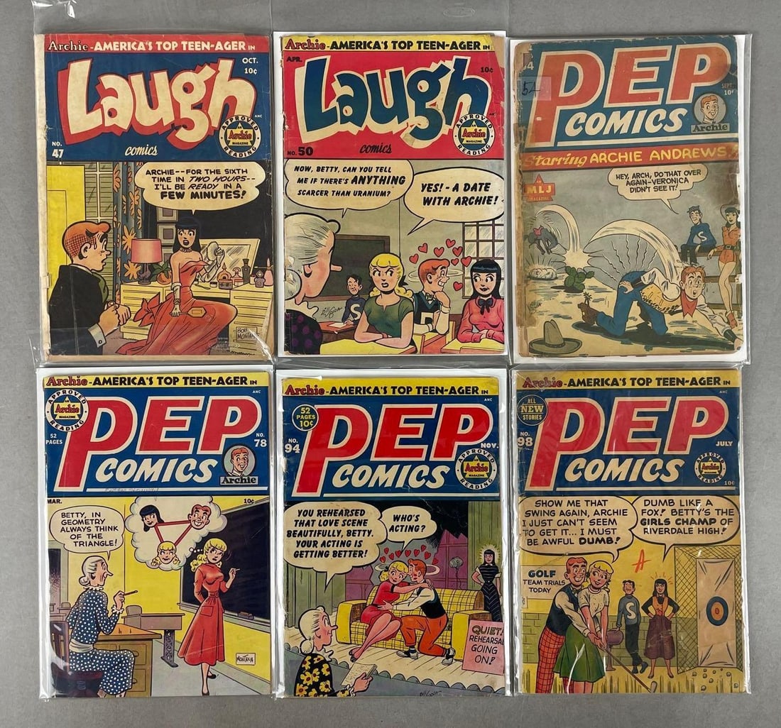 Group of Archie Laugh / Pep Comic Books (1 of 3)