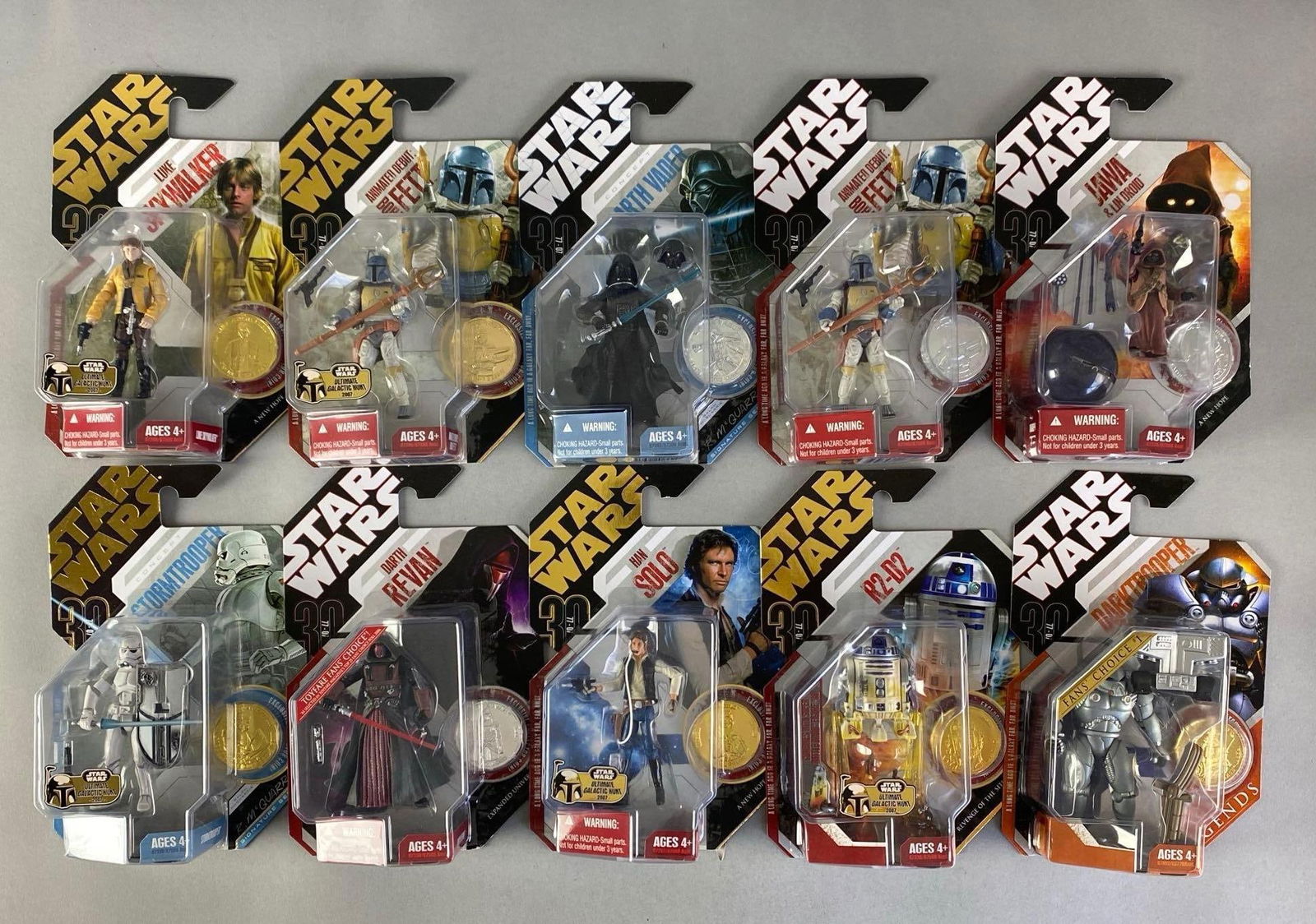 Group of 10 Hasbro Star Wars Action Figures (1 of 3)