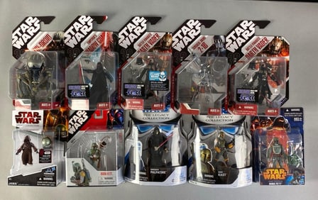 Group of Star Wars Action Figures