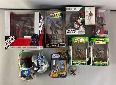 Group of Assorted Star Wars Boba Fett Items