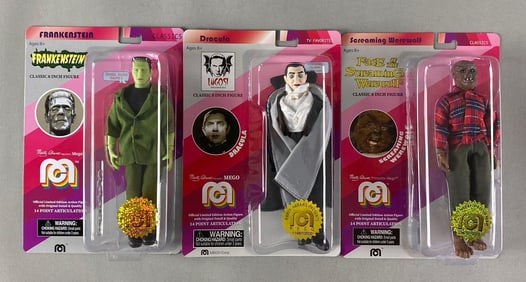 Group of 3 MC Horror Action Figures
