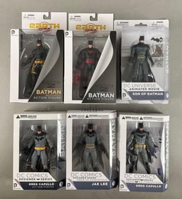 Group of DC Collectibles Batman Action Figures