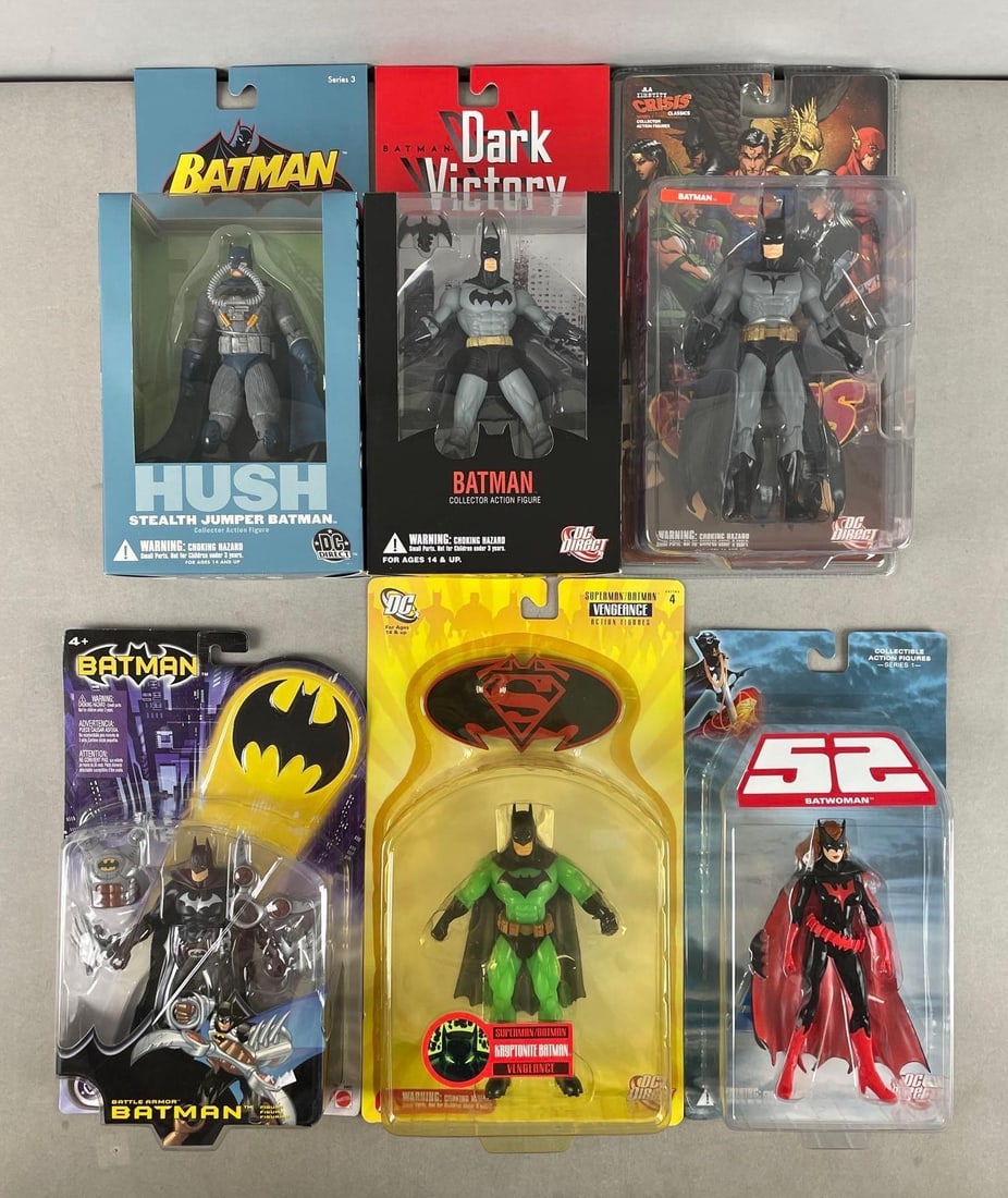 Group of DC Direct Batman Action Figures (1 of 2)