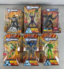 Group of Mattel DC Universe Action Figures