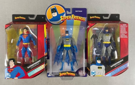 Group of DC Batman Action Figures