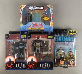 Group of DC Batman Action Figures