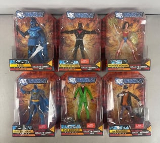 Group of Mattel DC Universe Action Figures