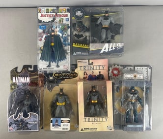 Group of DC Direct Batman Action Figures