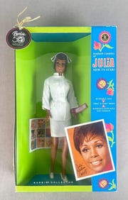 Mattel 50th Anniversary Diahann Carroll as Julia Barbie Fashion Doll