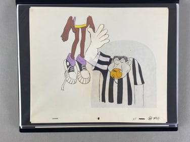 Group of 49 Cheech and Chongs Basketball Jones Original Production Cels
