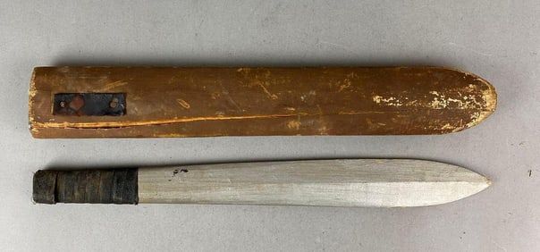 The Ten Commandments Screen Used Sword Wood Prop