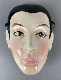 1980 Cast of Thousand Rudolph Valentino Ceramic Mask