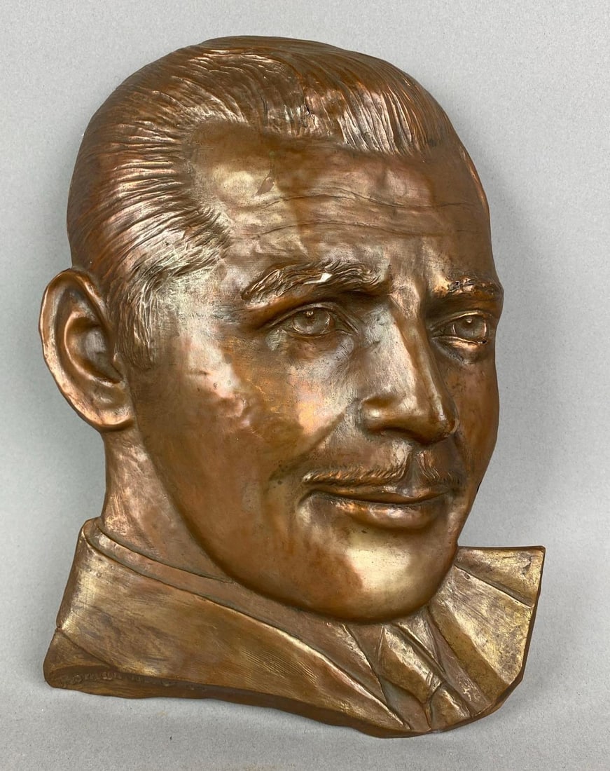 Clark Gable Copper Portrait Casting Mold (1 of 4)