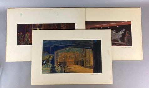 Group of 3 Wrong Is Right Art Color Renderings