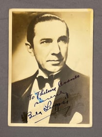 Signed Bella Lugosi Photograph