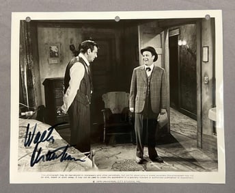 Signed Walter Mathau Photograph