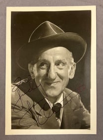 Signed Jimmy Durante Photograph
