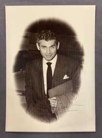 Signed Jeff Chandler Photograph