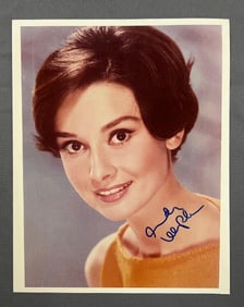 Signed Audrey Hepburn Photograph