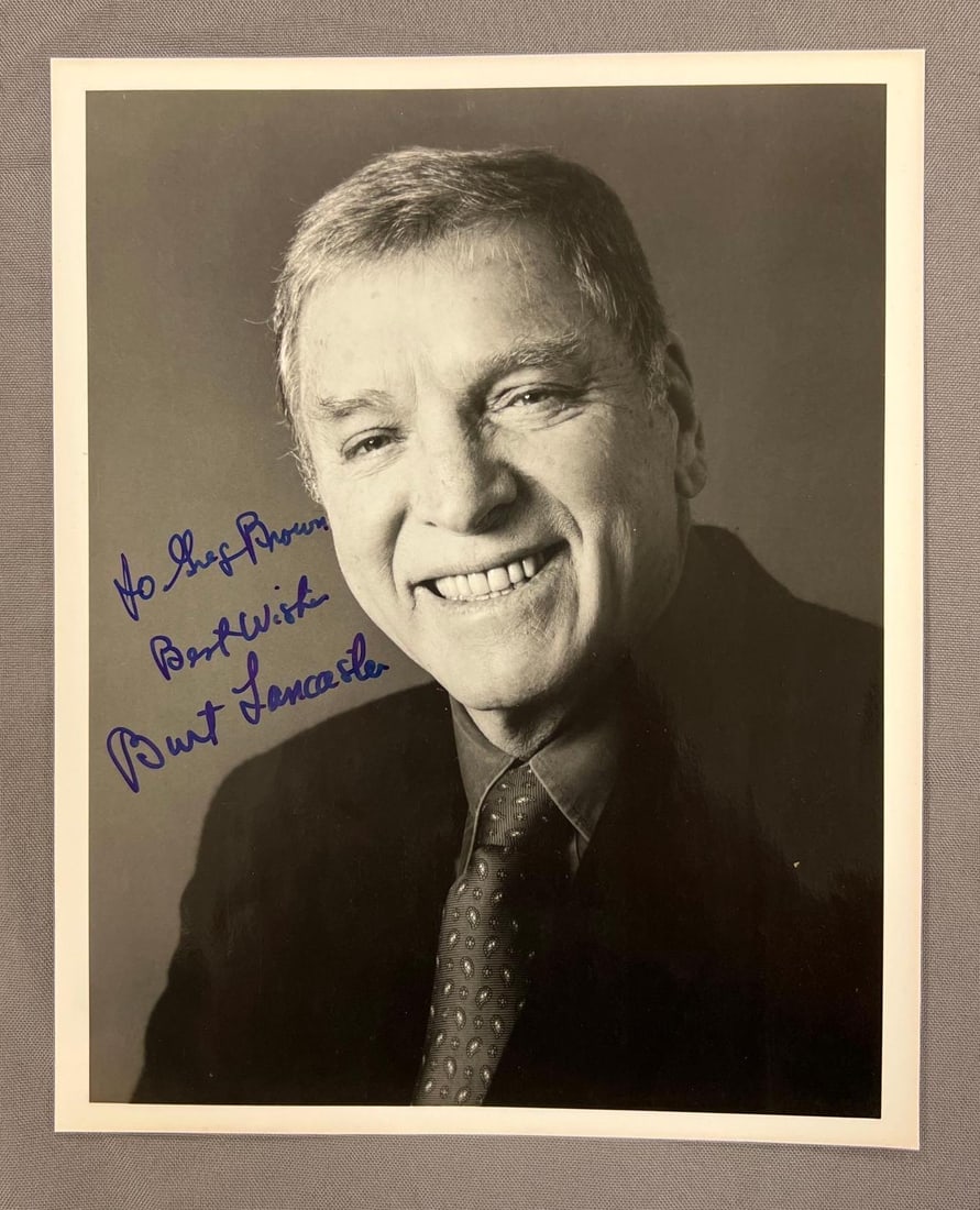 Signed Burt Lancaster Photograph (1 of 3)