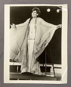 Signed Barbra Streisand Photograph