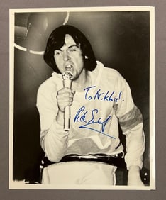 Signed Peter Garbiel Photograph