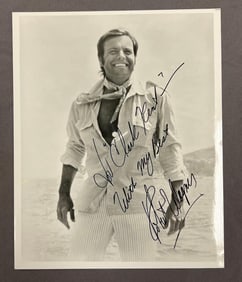 Signed Robert Wagner Photograph