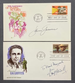 Group of 2 Signed First Day Covers