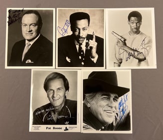 Group of 5 Signed Actor Photographs