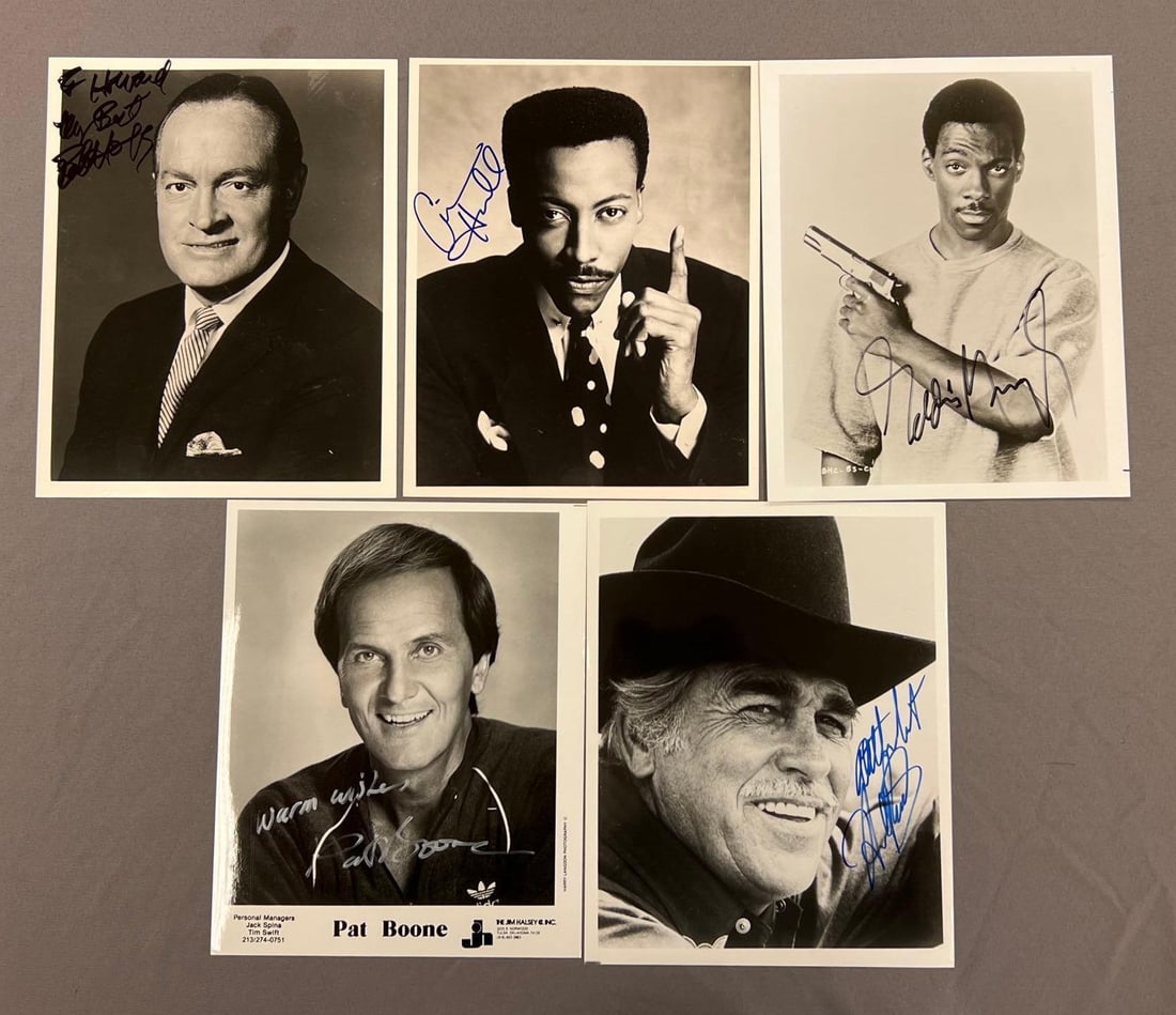 Group of 5 Signed Actor Photographs (1 of 6)