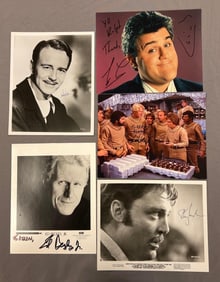 Group of 5 Signed Actor Photographs