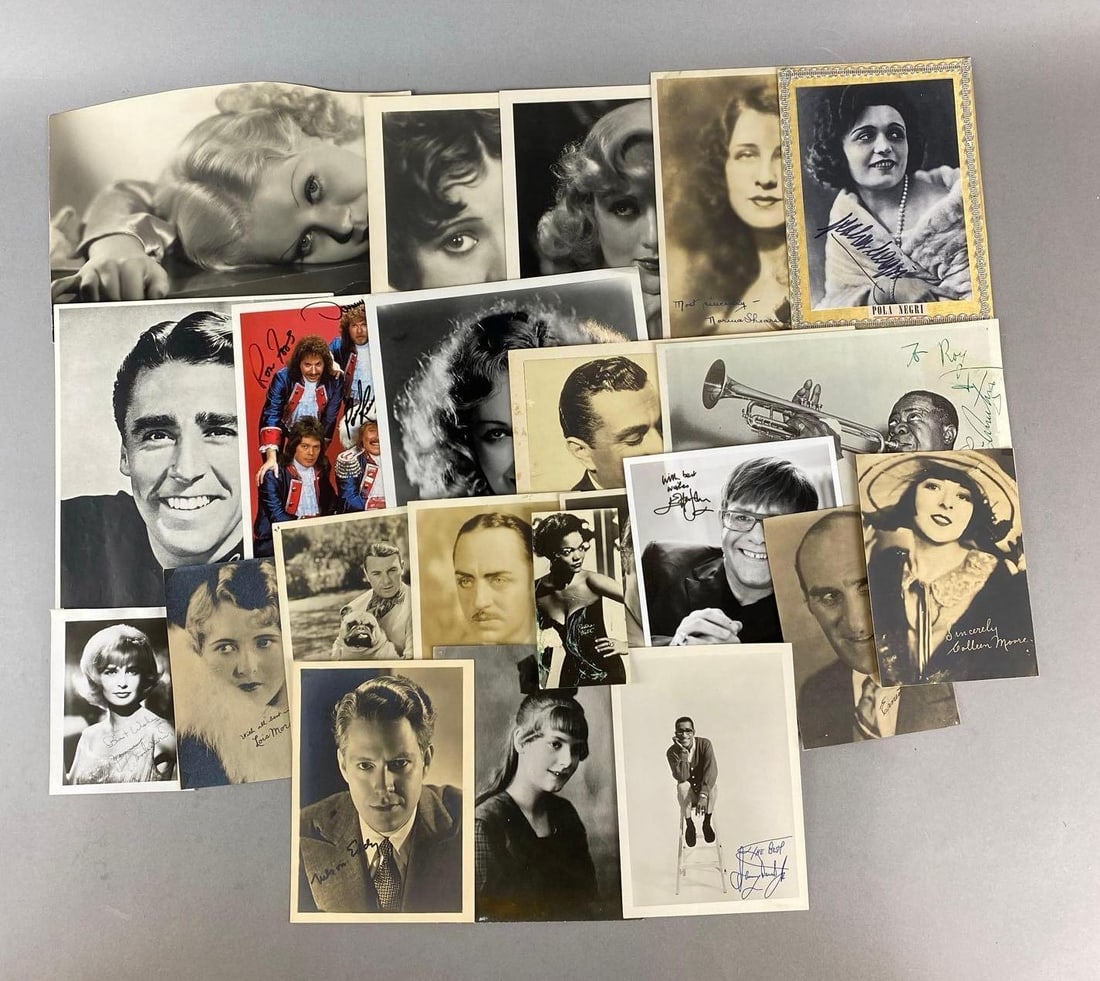 Group of 22 Hollywood Musician Portraits (1 of 3)