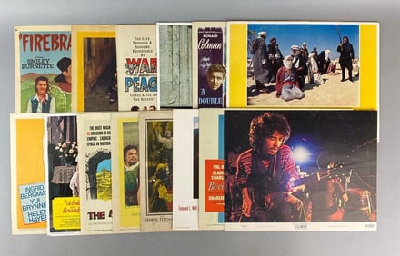 Large Group of Lobby Card Photographs
