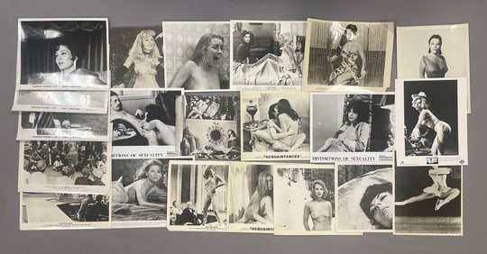 Group of Movie Pinups and Nudes